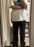 Levi's李維斯男士565寬松直筒工裝美式復古簡(jiǎn)約通勤時(shí)尚休閑褲 藍黑色 32 (32) 曬單實(shí)拍圖