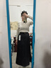 太平鳥女裝長(zhǎng)款高級(jí)半身裙夏女氣質(zhì)魚尾裙時(shí)尚優(yōu)雅半身裙簡(jiǎn)約通勤 黑色 M 曬單實(shí)拍圖