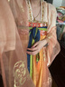 重回漢唐長(cháng)安渡原創(chuàng  )唐制齊胸破裙套裝國風(fēng)漢服女款春夏 上淺黃下橘黃齊胸套裝/預售45天 L 165 曬單實(shí)拍圖