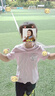巴布豆女童套裝2025夏季新款速干透氣運動(dòng)兩件套戶(hù)外冰涼感寬松舒適夏裝 粉 期待巴布X 130 曬單實(shí)拍圖