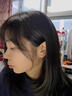 戚小米S999純銀水滴耳釘女2025年新款潮睡覺(jué)免摘養耳洞冷淡風(fēng)簡(jiǎn)約耳環(huán) 999足銀水滴耳掛一對【小號】 曬單實(shí)拍圖