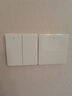 德力西（DELIXI）開關(guān)插座 CD815系列 10A斜五孔插座10只裝 QSE86ZS/3*10 曬單實(shí)拍圖