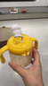 貝親水杯 兒童水杯熊貓牛奶杯1-3歲寶寶喝水喝奶PPSU直飲奶瓶吸管杯 香蕉牛奶黃 330ml 曬單實(shí)拍圖