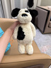 Jellycat拉弗荻小狗海盜狗黑白小狗動(dòng)物毛絨玩偶娃娃生日新婚禮物 拉弗荻小狗 Medium 曬單實(shí)拍圖
