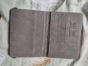 oein簡(jiǎn)約男士卡包超薄防盜刷證件卡套多層包錢(qián)包銀行卡身份證護照卡包 灰色 曬單實(shí)拍圖
