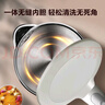 美的（Midea）電熱水壺食品級316L不銹鋼雙層無(wú)縫一體內膽防燙燒水壺 1.7L自動(dòng)智能斷電開(kāi)水壺SH17M301PRO 曬單實(shí)拍圖