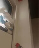 米客米家（MIKEMIJIA）實(shí)木翻斗鞋柜家用門(mén)口薄儲(chǔ)物柜新款2024靠墻玄關(guān)柜一體鞋架 【三門(mén)款】暖白色80*17*120cm 組裝 曬單實(shí)拍圖