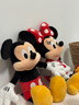 迪士尼（Disney）經(jīng)典米奇米妮毛絨玩偶玩具大號公仔抱枕兒童生日送女生情侶禮物 米妮紅色小號 曬單實(shí)拍圖