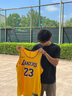 NIKE耐克NBA官方-湖人詹姆斯球衣男籃球服速干23號運動(dòng)背心DN2009-733 黃色 XL 曬單實(shí)拍圖