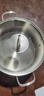 Momscook 304不銹鋼湯鍋復(fù)合底大容量加厚電磁爐燃?xì)庠钇降咨顪侂p耳火鍋 【適用4-8人】 26cm 曬單實(shí)拍圖
