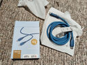 公牛（BULL）雙頭type-c數據線(xiàn)硅膠快充c to c充電線(xiàn)3A適用蘋(píng)果macbook華為小米手機筆記本 深海藍 曬單實(shí)拍圖