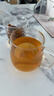 憶壺茶（YIHUTEA）泡茶杯茶水分離玻璃杯辦公室家用水杯男士茶杯玻璃高硼硅綠茶杯子 【加大加厚】500ML竹蓋玻璃杯 曬單實(shí)拍圖
