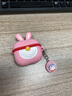 ROCK哆啦A夢適用Airpods4保護(hù)套Airpods四代耳機(jī)套保護(hù)殼Apple耳機(jī)殼全包硅膠防摔防塵卡通可愛軟殼粉 曬單實拍圖