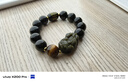 金石靈天然黑曜石貔貅手鏈男士金曜石虎眼石心經(jīng)佛珠手串男生生日禮物 曬單實(shí)拍圖
