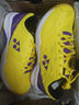 尤尼克斯（YONEX）專(zhuān)業(yè)羽毛球鞋男女運動(dòng)鞋舒適透氣比賽鞋訓練鞋子減震防滑shb101cr SHB101紫黃色 41 曬單實(shí)拍圖