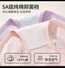 貓人女士?jī)?nèi)褲女送長(zhǎng)輩媽媽內(nèi)褲中老年女內(nèi)褲高腰收腹純棉透氣4條2XL 曬單實(shí)拍圖