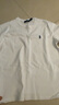 Polo Ralph Lauren 拉夫勞倫 女裝 經典款寬松版型棉質平紋針織圓領T恤 100-白色 XS 曬單實拍圖