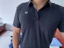KOLON SPORT/可隆戶(hù)外POLO衫 男子接觸涼感防曬UPF50+冷黑功能短袖上衣 LHPT5AN007-BK 黑色 L175/96A 曬單實(shí)拍圖