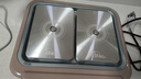 美的（Midea）電火鍋火鍋專用鍋多功能鍋料理烤肉鍋分體式多功能一體電鍋0氟鈦陶電煮鍋HGS352866S【國家補貼】 曬單實拍圖