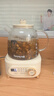 九陽(yáng)（Joyoung）凈萃全玻璃0膠水養生壺  辦公室多功能煮茶器花茶壺 燒水壺恒溫電熱水壺 24h預約保溫 1L WY107 曬單實(shí)拍圖