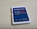 三星（SAMSUNG）128GB SD存儲(chǔ)卡 高速PRO藍(lán)卡 U3SD相機(jī)內(nèi)存卡支持微單/單反相機(jī)4K視頻 讀速180MB/s寫(xiě)速130MB/s 曬單實(shí)拍圖