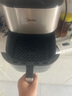 美的（Midea）小炎烤空氣炸鍋上下雙熱源 可視大視窗免翻面 家用多功能智能觸屏 6L實(shí)用大容量 金屬內腔 KZC6054 曬單實(shí)拍圖