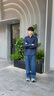 Lee Cooper純棉休閑襯衫男潮牌百搭帥氣簡(jiǎn)約外穿衣服口袋翻領(lǐng)襯衣男士外套 藍色 XL 曬單實(shí)拍圖