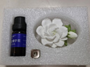 諾蒂爾法國車載香薰出風口高檔可愛高級感持久孕嬰可用新車內除異味香氛 梔子花出風口（送梔子花精油1瓶)） 曬單實拍圖
