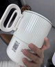 蘇泊爾（SUPOR）便攜式燒水壺電水壺折疊0.8L 旅行出差家用養(yǎng)生沖奶電熱水壺學生304不銹鋼泡面杯 SW-08J01 曬單實拍圖