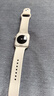Apple/蘋果 Watch SE 智能手表GPS+蜂窩款44毫米星光色鋁金屬表殼星光色運動型表帶S/M MXJ13CH/B 曬單實拍圖