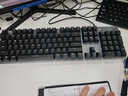 羅技（Logitech）K845 機械鍵盤 有線鍵盤 游戲辦公鍵盤 104鍵 全尺寸 單光 黑色 TTC軸 紅軸 曬單實拍圖