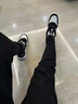 海瀾之家男鞋簡(jiǎn)約百搭時(shí)尚板鞋2025舒適休閑鞋男運動(dòng)鞋跑步鞋德訓鞋工作鞋 白黑色 【四季款】 42 曬單實(shí)拍圖