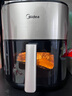 美的（Midea）小炎烤空氣炸鍋 可視免翻面 家用烤箱空氣炸鍋一體 6L實(shí)用大容量 七夕禮物 KZC6054【政府補(bǔ)貼】 曬單實(shí)拍圖
