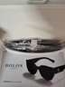 BOLON暴龍眼鏡貓眼偏光楊紫同款太陽鏡開車防曬墨鏡男女潮 BL3195C10 曬單實拍圖