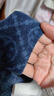 Tory Burch 湯麗柏琦 T MONOGRAM 提花圍巾TB  164571 Tory 海軍藍(lán) 400 OS 曬單實拍圖