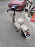 愛瑪電動自行車歡樂豆48V12Ah鉛酸電池續(xù)航40km新國標迷你踏板 源彩新茶白 曬單實拍圖