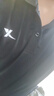 特步短袖T恤男裝新款透氣耐磨t恤翻領(lǐng)polo衫速干冰絲感休閑運(yùn)動(dòng)服上衣 黑色(速干翻領(lǐng)) L /175 曬單實(shí)拍圖
