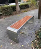 麥享公園椅不銹鋼戶(hù)外長(zhǎng)凳子室外塑木實(shí)木無(wú)靠背長(zhǎng)條凳 180*40*45CM 曬單實(shí)拍圖