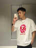 BAPE POLK官方波爾克聯(lián)名系列潮牌經(jīng)典正品猿人頭半袖上衣男女同款短袖T恤 黃色 M 建議100-120 曬單實(shí)拍圖