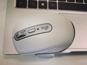 羅技（Logitech）MX Anywhere 3S無(wú)線鼠標(biāo) 無(wú)線藍(lán)牙鼠標(biāo)充電辦公靜音家用鼠標(biāo)雙模蘋果MAC ipad雙滾輪模式 跨屏傳輸 Anywhere3s太空銀+Bolt接收器 曬單實(shí)拍圖