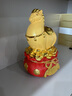 聚善緣馬上來(lái)財生肖馬擺件招財存錢(qián)罐客廳辦公室馬年吉祥物喬遷開(kāi)業(yè)禮品大號馬上財來(lái)儲錢(qián)罐23.5*23.5*37cm 曬單實(shí)拍圖