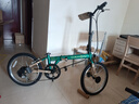 大行（DAHON）D6折疊自行車20英寸6速入門級折疊車成人學生通勤休閑單車KBC061 墨綠色 曬單實拍圖