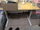 樂歌電動(dòng)升降桌電腦桌雙電機(jī)站立辦公家用書桌 ES2Pro/1.2m雅白色 曬單實(shí)拍圖