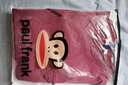 大嘴猴（paul frank）短袖t恤男夏季純棉男t恤重磅t恤男情侶t恤美式t恤男 紅色 4XL 曬單實(shí)拍圖