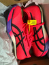 亞瑟士鄧信銳10秒06  田徑精英Asics Metaspeed SP 2男女碳板短跑釘鞋 Asics SP 2/1093A234-600 40.5 曬單實(shí)拍圖