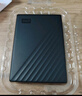 西部數(shù)據(jù)（WD）2TB 移動硬盤 USB3.0 My Passport隨行版2.5英寸 黑 機械硬盤 筆記本電腦外接 大容量加密存儲 曬單實拍圖