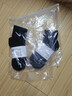 耐克(NIKE)襪子男子 速干透氣籃球襪 短襪三雙裝SX7677-010黑M 曬單實(shí)拍圖