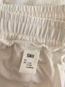 森馬（Semir）休閑褲女時(shí)尚打褶闊腿褲2025夏季氣質(zhì)格子肌理彎刀褲107425127002 曬單實(shí)拍圖
