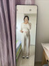 愛莉安娜孕婦褲子不勒肚子春秋款外穿時尚闊腿褲孕期無托腹 奶茶色 大碼【適合110-135斤】 曬單實(shí)拍圖