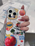 觀(guān)尼水果拼貼殼適用蘋(píng)果iPhone16蘋(píng)果16promax蘋(píng)果16手機殼新款16pro防摔軟殼簡(jiǎn)約 水果拼貼TK0593-透明 iPhone 16 曬單實(shí)拍圖